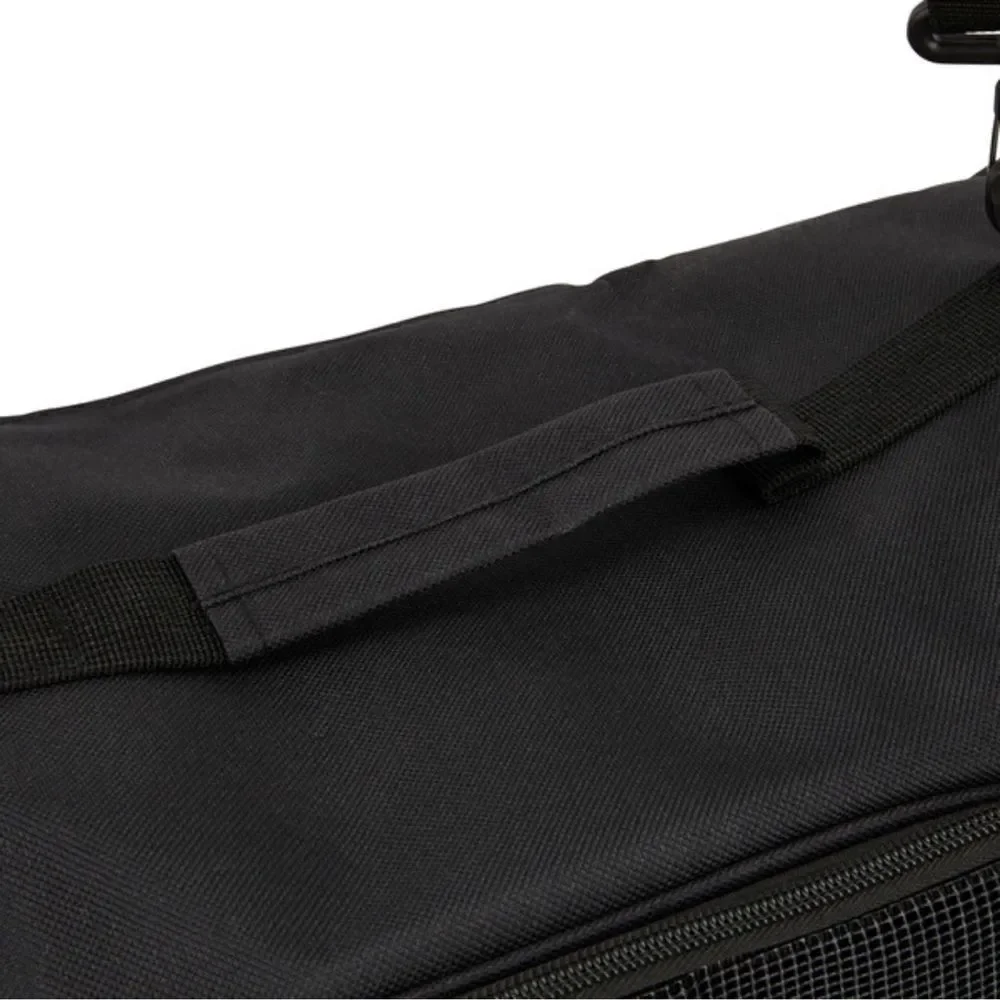 EveryYay Going Places To Go Black Pet Carrier, Small